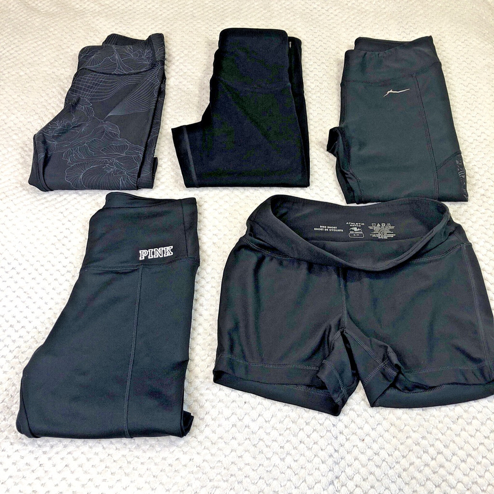 Reseller Lot Of 5 Small Women’s Athletic Pants / Shorts **Read Description